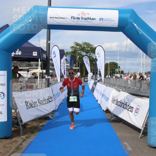 16.08.2026 - KN Förde Triathlon 2026 Markus Tischler http://msf.ph/oto/10003116 16.08.2026 16:08:12 Ziel 0, 36 meine-sportfotos.de