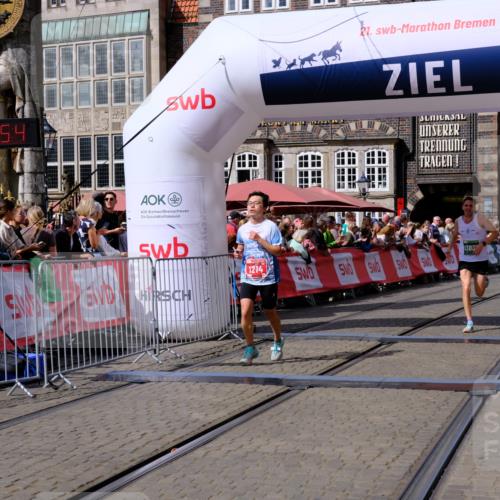 13.09.2026 - 21. swb-Marathon Bremen Tim E. http://msf.ph/oto/10356885 13.09.2026 12:51:42 Ziel 858, 3617, 13033 meine-sportfotos.de
