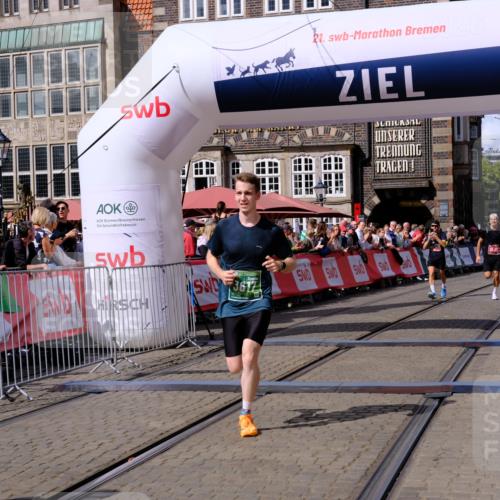 13.09.2026 - 21. swb-Marathon Bremen Tim E. http://msf.ph/oto/10357017 13.09.2026 12:51:46 Ziel 3617, 13033 meine-sportfotos.de