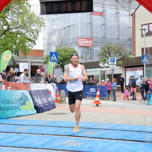 05.05.2024 - 7. Wedeler Halbmarathon Strokosch-Dieckow http://msf.ph/oto/6222149 05.05.2024 11:15:22 Ziel 739 meine-sportfotos.de