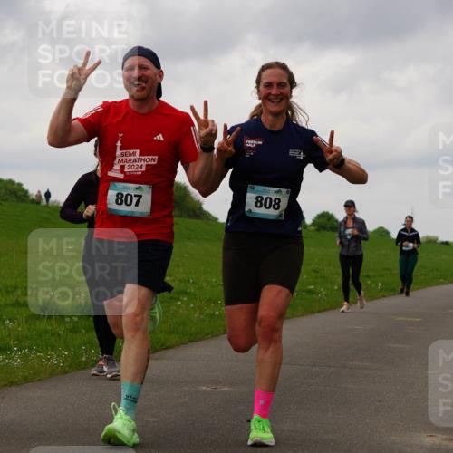 05.05.2024 - 7. Wedeler Halbmarathon Fuchs,  Jonas http://msf.ph/oto/6235108 05.05.2024 11:22:41 Laufen 2024, 210975, 457, 807, 808 meine-sportfotos.de