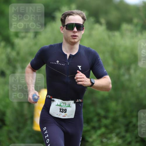 16.06.2024 - 7 Türme Triathlon Michael Strokosch http://msf.ph/oto/6273759 16.06.2024 11:50:39 Laufen 11, 139 meine-sportfotos.de
