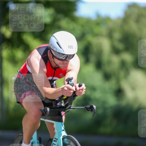 16.06.2024 - 7 Türme Triathlon Fuchs,  Jonas http://msf.ph/oto/6283461 16.06.2024 11:03:01 Radfahren 105 meine-sportfotos.de