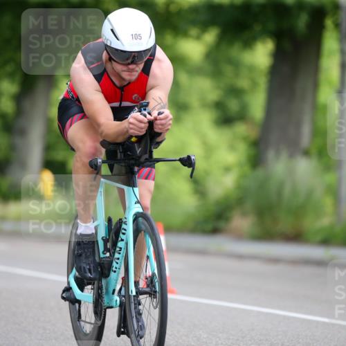 16.06.2024 - 7 Türme Triathlon Fuchs,  Jonas http://msf.ph/oto/6284818 16.06.2024 10:06:31 Radfahren 105 meine-sportfotos.de