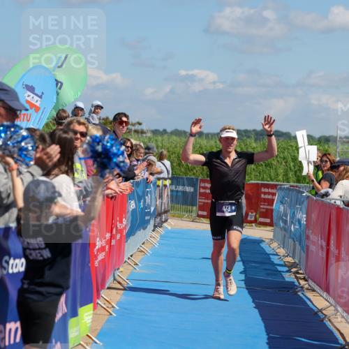 23.06.2024 - Viking Triathlon Michael Strokosch http://msf.ph/oto/6396440 23.06.2024 15:30:53 Ziel 473 meine-sportfotos.de