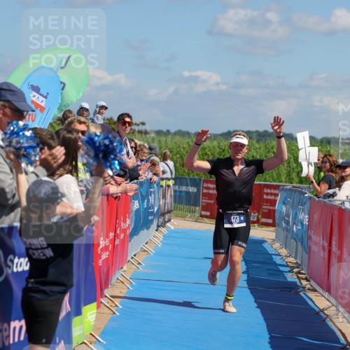 23.06.2024 - Viking Triathlon Michael Strokosch http://msf.ph/oto/6396441 23.06.2024 15:30:54 Ziel 473 meine-sportfotos.de