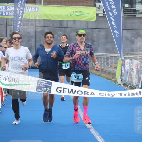 11.08.2024 - GEWOBA Citytriathlon Bremen Lena Gebhardt http://msf.ph/oto/6785809 11.08.2024 11:02:54 Ziel 63, 72 meine-sportfotos.de