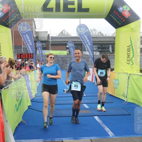 11.08.2024 - GEWOBA Citytriathlon Bremen Lena Gebhardt http://msf.ph/oto/6786191 11.08.2024 11:03:36 Ziel 85 meine-sportfotos.de