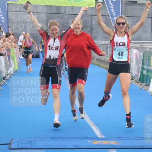 11.08.2024 - GEWOBA Citytriathlon Bremen Lena Gebhardt http://msf.ph/oto/6786287 11.08.2024 11:04:58 Ziel 46, 105 meine-sportfotos.de