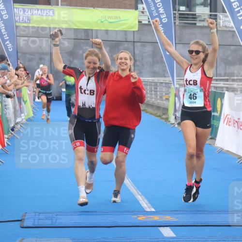11.08.2024 - GEWOBA Citytriathlon Bremen Lena Gebhardt http://msf.ph/oto/6786296 11.08.2024 11:04:58 Ziel 46, 105 meine-sportfotos.de