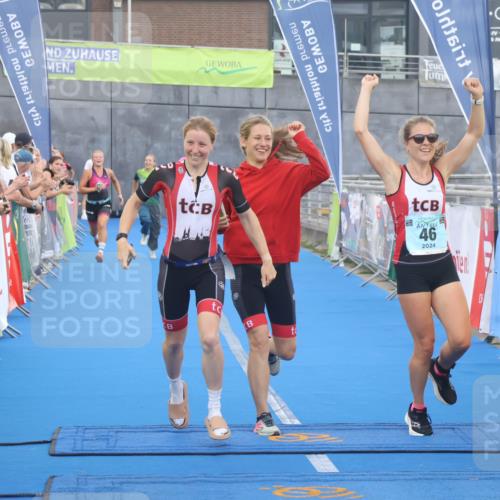 11.08.2024 - GEWOBA Citytriathlon Bremen Lena Gebhardt http://msf.ph/oto/6786305 11.08.2024 11:04:58 Ziel 46, 105 meine-sportfotos.de