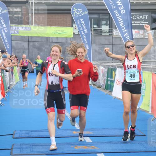 11.08.2024 - GEWOBA Citytriathlon Bremen Lena Gebhardt http://msf.ph/oto/6786318 11.08.2024 11:04:59 Ziel 46, 105 meine-sportfotos.de