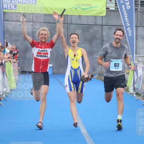 11.08.2024 - GEWOBA Citytriathlon Bremen Lena Gebhardt http://msf.ph/oto/6786598 11.08.2024 11:09:08 Ziel 82 meine-sportfotos.de