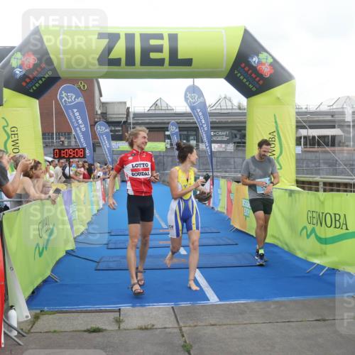 11.08.2024 - GEWOBA Citytriathlon Bremen Lena Gebhardt http://msf.ph/oto/6786628 11.08.2024 11:09:11 Ziel 82 meine-sportfotos.de
