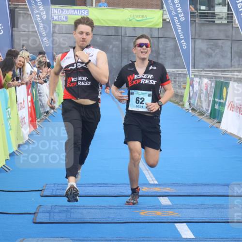 11.08.2024 - GEWOBA Citytriathlon Bremen Lena Gebhardt http://msf.ph/oto/6786685 11.08.2024 11:09:54 Ziel 58, 62 meine-sportfotos.de