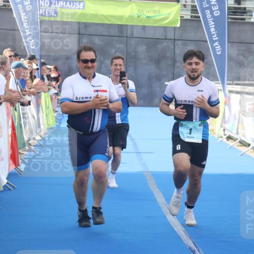 11.08.2024 - GEWOBA Citytriathlon Bremen Lena Gebhardt http://msf.ph/oto/6786890 11.08.2024 11:12:36 Ziel 1, 16 meine-sportfotos.de