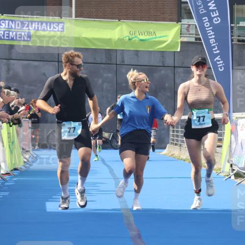 11.08.2024 - GEWOBA Citytriathlon Bremen Lena Gebhardt http://msf.ph/oto/6787034 11.08.2024 11:14:00 Ziel 64, 77 meine-sportfotos.de