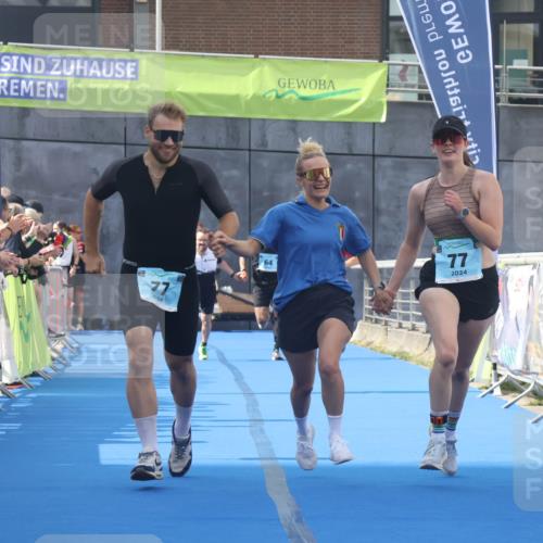 11.08.2024 - GEWOBA Citytriathlon Bremen Lena Gebhardt http://msf.ph/oto/6787039 11.08.2024 11:14:01 Ziel 64, 77 meine-sportfotos.de