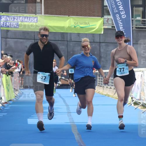 11.08.2024 - GEWOBA Citytriathlon Bremen Lena Gebhardt http://msf.ph/oto/6787040 11.08.2024 11:14:01 Ziel 64, 77 meine-sportfotos.de
