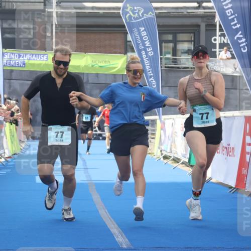 11.08.2024 - GEWOBA Citytriathlon Bremen Lena Gebhardt http://msf.ph/oto/6787048 11.08.2024 11:14:02 Ziel 64, 77 meine-sportfotos.de