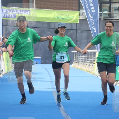 11.08.2024 - GEWOBA Citytriathlon Bremen Lena Gebhardt http://msf.ph/oto/6787511 11.08.2024 11:16:27 Ziel 31 meine-sportfotos.de