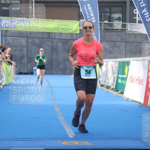 11.08.2024 - GEWOBA Citytriathlon Bremen Lena Gebhardt http://msf.ph/oto/6788115 11.08.2024 11:20:08 Ziel 4, 56 meine-sportfotos.de