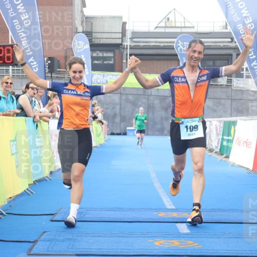 11.08.2024 - GEWOBA Citytriathlon Bremen Lena Gebhardt http://msf.ph/oto/6788319 11.08.2024 11:21:31 Ziel 5, 109 meine-sportfotos.de