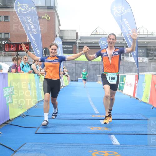 11.08.2024 - GEWOBA Citytriathlon Bremen Lena Gebhardt http://msf.ph/oto/6788322 11.08.2024 11:21:31 Ziel 5, 109 meine-sportfotos.de