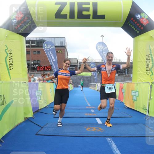 11.08.2024 - GEWOBA Citytriathlon Bremen Lena Gebhardt http://msf.ph/oto/6788329 11.08.2024 11:21:32 Ziel 5, 109 meine-sportfotos.de