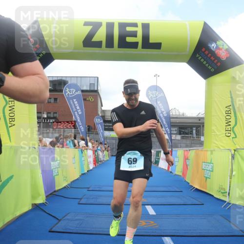 11.08.2024 - GEWOBA Citytriathlon Bremen Lena Gebhardt http://msf.ph/oto/6788463 11.08.2024 11:22:25 Ziel 69 meine-sportfotos.de