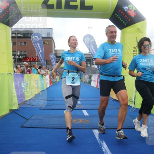 11.08.2024 - GEWOBA Citytriathlon Bremen Lena Gebhardt http://msf.ph/oto/6788673 11.08.2024 11:23:26 Ziel 2, 47 meine-sportfotos.de