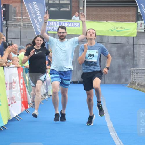 11.08.2024 - GEWOBA Citytriathlon Bremen Lena Gebhardt http://msf.ph/oto/6788747 11.08.2024 11:23:46 Ziel 89 meine-sportfotos.de