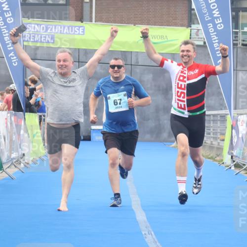 11.08.2024 - GEWOBA Citytriathlon Bremen Lena Gebhardt http://msf.ph/oto/6789245 11.08.2024 11:26:33 Ziel 67 meine-sportfotos.de