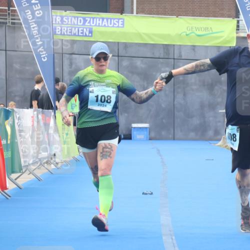 11.08.2024 - GEWOBA Citytriathlon Bremen Lena Gebhardt http://msf.ph/oto/6789925 11.08.2024 11:34:35 Ziel 90, 108 meine-sportfotos.de