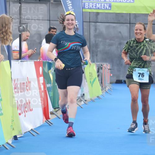 11.08.2024 - GEWOBA Citytriathlon Bremen Lena Gebhardt http://msf.ph/oto/6790055 11.08.2024 11:39:15 Ziel 76 meine-sportfotos.de