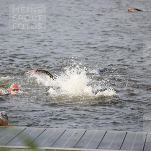 25.08.2024 - Elbe Triathlon Hamburg H.Heesch http://msf.ph/oto/6830148 25.08.2024 07:56:11 Schwimmen  meine-sportfotos.de