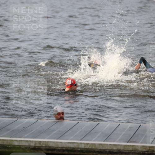 25.08.2024 - Elbe Triathlon Hamburg H.Heesch http://msf.ph/oto/6830177 25.08.2024 07:56:12 Schwimmen  meine-sportfotos.de