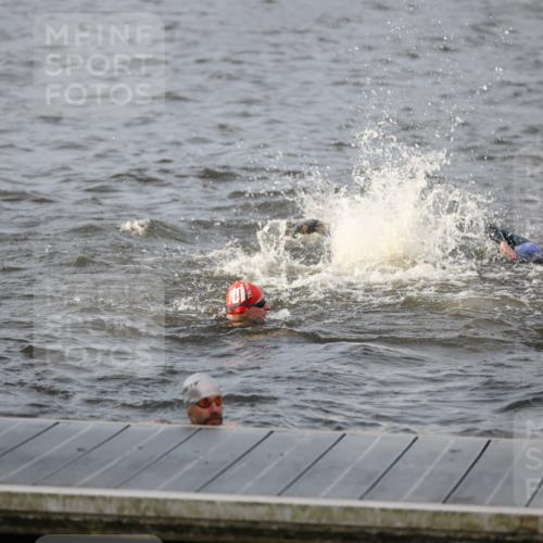 25.08.2024 - Elbe Triathlon Hamburg H.Heesch http://msf.ph/oto/6830191 25.08.2024 07:56:12 Schwimmen  meine-sportfotos.de
