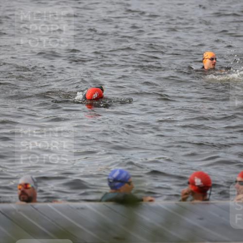 25.08.2024 - Elbe Triathlon Hamburg H.Heesch http://msf.ph/oto/6830718 25.08.2024 07:58:53 Schwimmen  meine-sportfotos.de