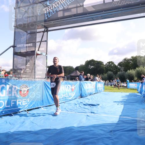 25.08.2024 - Elbe Triathlon Hamburg H.Heesch http://msf.ph/oto/6844705 25.08.2024 10:35:09 Ziel 169, 172 meine-sportfotos.de