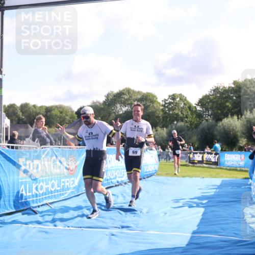 25.08.2024 - Elbe Triathlon Hamburg H.Heesch http://msf.ph/oto/6846038 25.08.2024 10:38:40 Ziel 59, 69, 70 meine-sportfotos.de