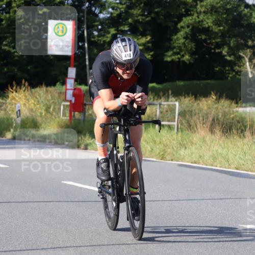 25.08.2024 - Elbe Triathlon Hamburg Fuchs,  Jonas http://msf.ph/oto/6846925 25.08.2024 09:50:34 Radfahren 410, 371 meine-sportfotos.de