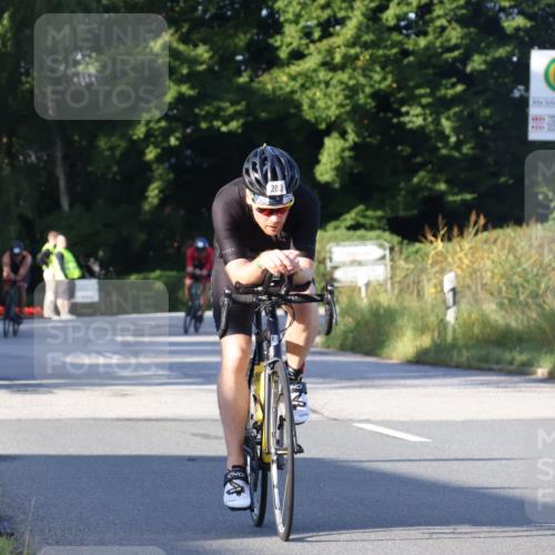 25.08.2024 - Elbe Triathlon Hamburg Fuchs,  Jonas http://msf.ph/oto/6847007 25.08.2024 09:08:55 Radfahren 266, 179, 208, 110, 283, 84, 56 meine-sportfotos.de