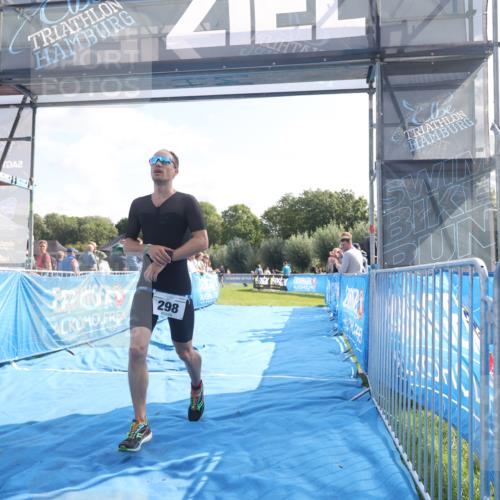25.08.2024 - Elbe Triathlon Hamburg H.Heesch http://msf.ph/oto/6849235 25.08.2024 10:44:23 Ziel 298 meine-sportfotos.de