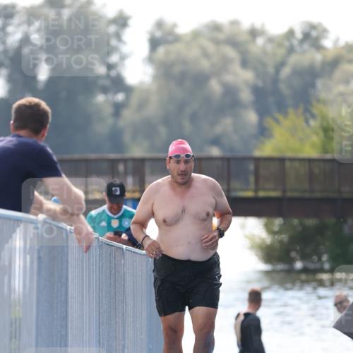 25.08.2024 - Elbe Triathlon Hamburg H.Heesch http://msf.ph/oto/6851261 25.08.2024 15:24:45 Schwimmen  meine-sportfotos.de