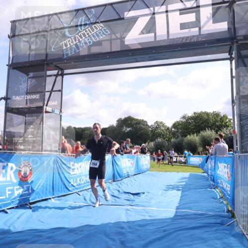 25.08.2024 - Elbe Triathlon Hamburg H.Heesch http://msf.ph/oto/6852110 25.08.2024 10:48:41 Ziel 121, 258 meine-sportfotos.de