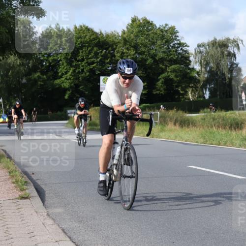 25.08.2024 - Elbe Triathlon Hamburg Fuchs,  Jonas http://msf.ph/oto/6855385 25.08.2024 10:05:41 Radfahren 344, 397, 340, 357, 526 meine-sportfotos.de