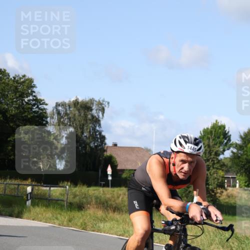 25.08.2024 - Elbe Triathlon Hamburg Fuchs,  Jonas http://msf.ph/oto/6857011 25.08.2024 10:41:05 Radfahren 1449, 582, 1438, 1445, 794 meine-sportfotos.de