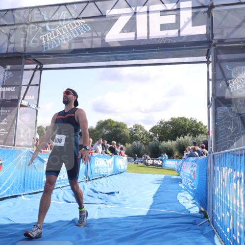 25.08.2024 - Elbe Triathlon Hamburg H.Heesch http://msf.ph/oto/6857516 25.08.2024 10:54:24 Ziel 308 meine-sportfotos.de