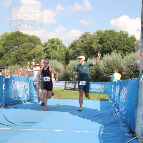 25.08.2024 - Elbe Triathlon Hamburg H.Heesch http://msf.ph/oto/6857843 25.08.2024 16:19:41 Ziel  meine-sportfotos.de